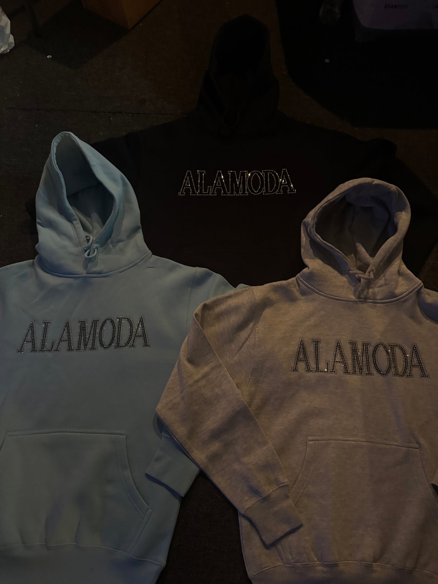 Rhinestone alamoda hoodie 🥶