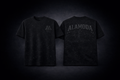 ALAMODA Triple Black Crystal Tee